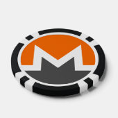 Monero Dark Poker Chip (Enkel)