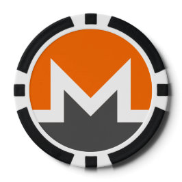 Monero Dark Poker Chip