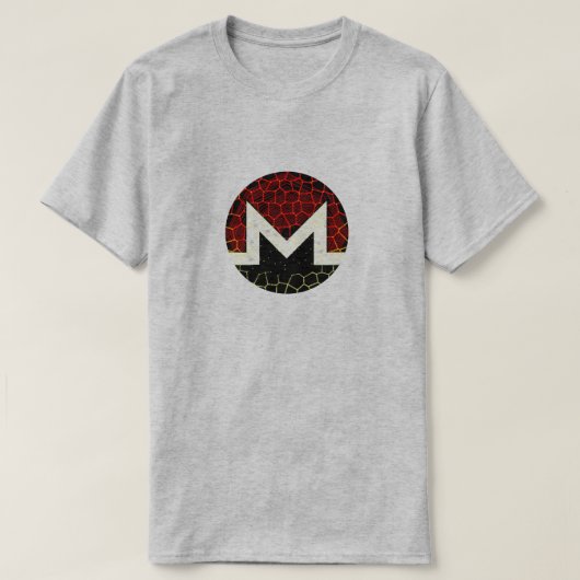 Monero (XMR) Crypto - Modified Logo T shirt (Design voorkant)