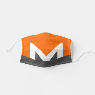 Monero XMR-masker voor wasgoed Stoffen Mondkapje