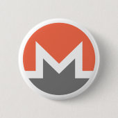 Monero (xmr.) ronde button 5,7 cm (Voorkant)
