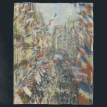 Monet 1878 The Rue Montorgueil in Parijs Fleece Deken<br><div class="desc">Het verfraaien van dit product is een prachtige afdruk van "The Rue Montorgueil in Paris. Viering van 30 juni 1878" schilderij gemaakt door de Franse impressionistische schilder Claude Monet (1840 - 1926).</div>