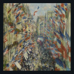 Monet 1878 The Rue Montorgueil in Parijs Perfect Poster<br><div class="desc">Het verfraaien van dit product is een prachtige afdruk van "The Rue Montorgueil in Paris. Viering van 30 juni 1878" schilderij gemaakt door de Franse impressionistische schilder Claude Monet (1840 - 1926).</div>