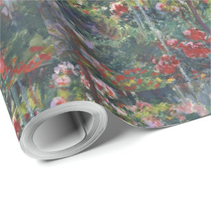 Monet 1887 Peony Garden Cadeaupapier