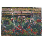 Monet 1887  Peony Garden Groot Cadeauzakje (Achterkant)