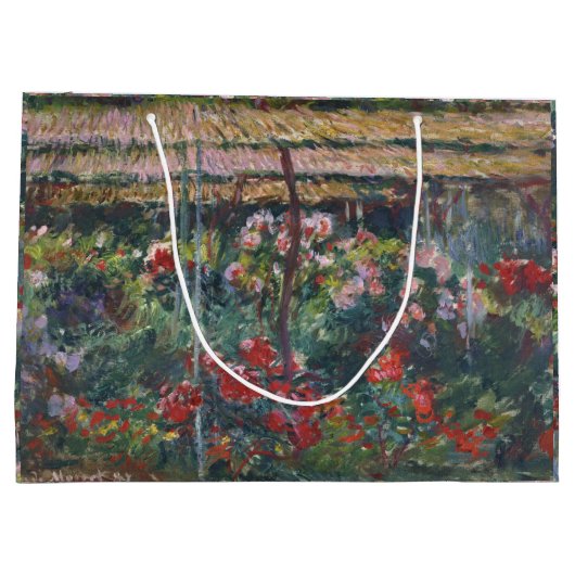 Monet 1887  Peony Garden Groot Cadeauzakje (Achterkant)
