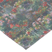 Monet 1887  Peony Garden Korte Tafelloper (Hoek)