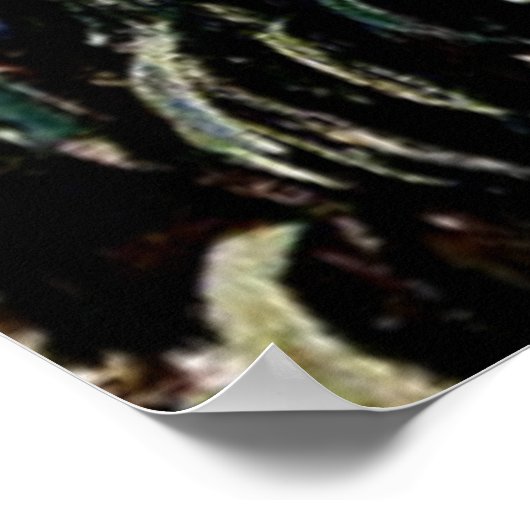 Monet - Agapanthus, fijne kunst, Poster (Hoek)