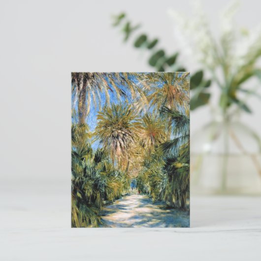 Monet - Algiers, de tuin van Essai, Briefkaart (Staand voorkant)
