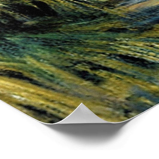 Monet - Algiers, de tuin van Essai Poster (Hoek)