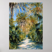 Monet - Algiers, de tuin van Essai Poster (Voorkant)