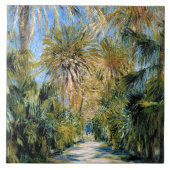 Monet - Algiers, de tuin van Essai Tegeltje (Voorkant)