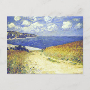 Monet - Alley Near Pourville Briefkaart