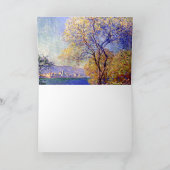 Monet, antiben gezien van de Salis Garden Kaart (Binnen)