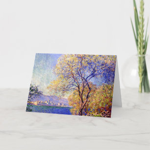 Monet, antiben gezien van de Salis Garden Kaart