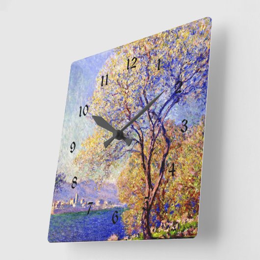 Monet - Antibes gezien vanuit de tuinen van Salis, Vierkante Klok (Hoek)