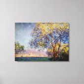 Monet - Antibes in de ochtend Canvas Afdruk (Voorkant)
