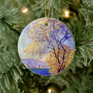 Monet - Antibes uit de Salis Gardens Keramisch Ornament