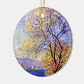 Monet - Antibes uit de Salis Gardens Keramisch Ornament (Links)