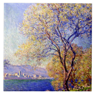 Monet - Antibes uit de Salis Gardens Tegeltje