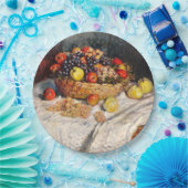 Monet - appelen en druiven, papieren bordje (Feest)