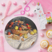 Monet - Appels en Druiven, Papieren Bordje (Feest)