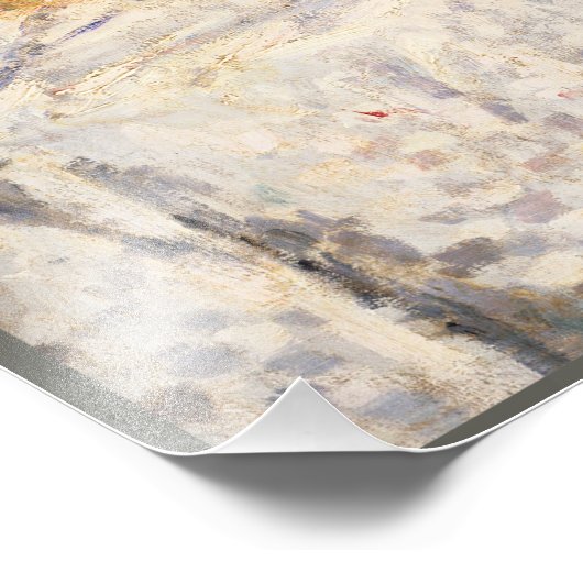 Monet - Appels en druiven, stillevenschilderij Foto Afdruk (Hoek)