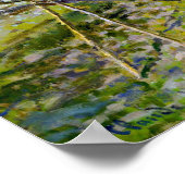 Monet - Apple Trees in Bloom 1873 Poster (Hoek)