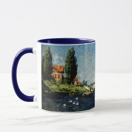 Monet - Argenteuil, beroemde schilderij, Mok (Links)