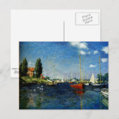 Monet - Argenteuil Briefkaart (Voorkant / Achterkant)