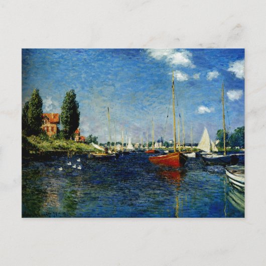 Monet - Argenteuil Briefkaart (Voorkant)