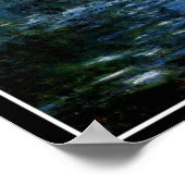 Monet - Arm of the Seine in Giverney Poster (Hoek)