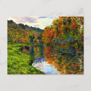 Monet - Arm van de Jeufosse, Herfst, Briefkaart