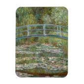 Monet Art Bridge over een Pond van Watergelingen Magneet (Verticaal)