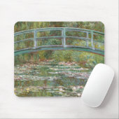 Monet Art Bridge over een Pond van Watergelingen Muismat (Met muis)