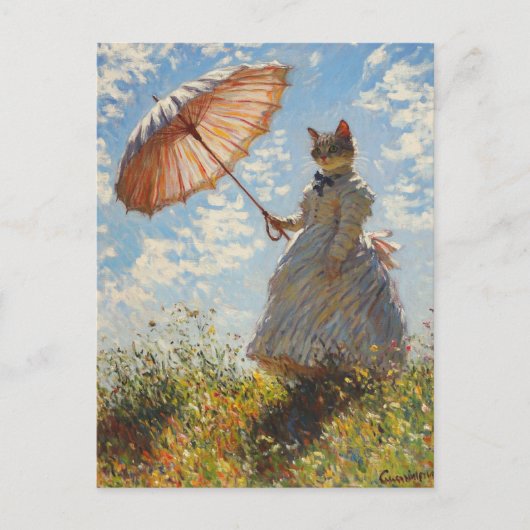 Monet Art Briefkaart (Voorkant)