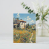 Monet  Art Briefkaart (Staand voorkant)
