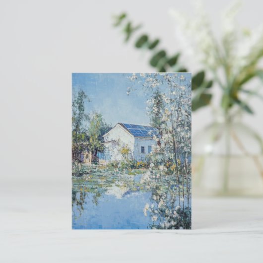 Monet  Art Briefkaart (Staand voorkant)