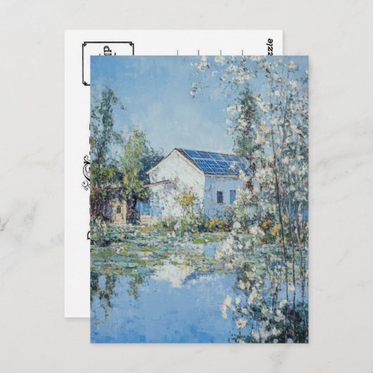 Monet Art Briefkaart (Voorkant / Achterkant)