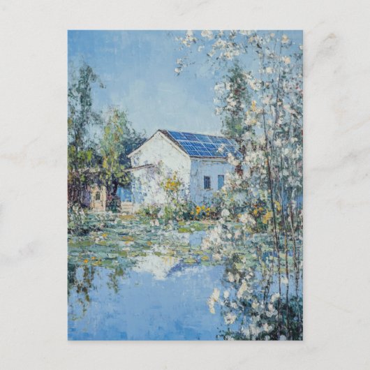 Monet  Art Briefkaart (Voorkant)
