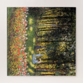 Monet - Artiestenfamilie in de tuin, Legpuzzel (Horizontaal)