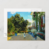 Monet - Artiestenhuis in Argenteuil Briefkaart (Voorkant / Achterkant)