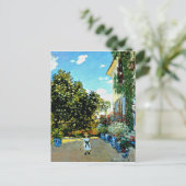 Monet - Artiestenhuis in Argenteuil Briefkaart (Staand voorkant)