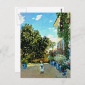 Monet - Artiestenhuis in Argenteuil Briefkaart (Voorkant / Achterkant)