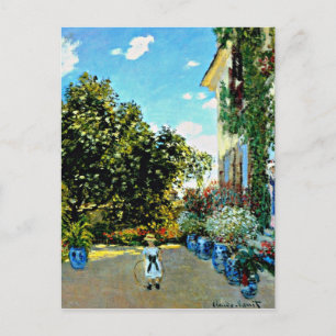 Monet - Artiestenhuis in Argenteuil Briefkaart