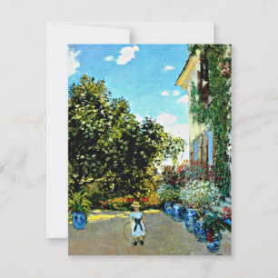 Monet - Artiestenhuis in Argenteuil Kaart
