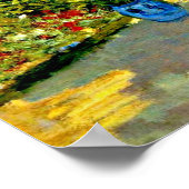 Monet - Artiestenhuis in Argenteuil Poster (Hoek)