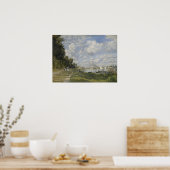 Monet - Bassin D'Argenteuil Poster (Keuken)