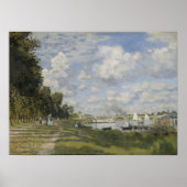 Monet - Bassin D'Argenteuil Poster (Voorkant)