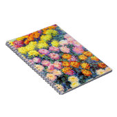 Monet, Bed of Chrysanthemums, Notitieboek (Rechterzijde)